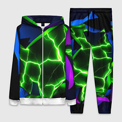 Женский костюм Neon green glow