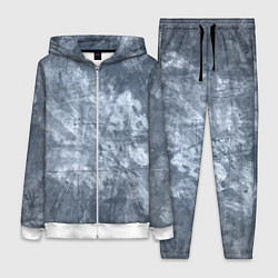 Женский 3D-костюм Абстракция - gray-blue, цвет: 3D-белый