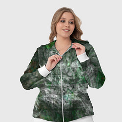 Женский 3D-костюм Абстракция - acid boom, цвет: 3D-белый — фото 2