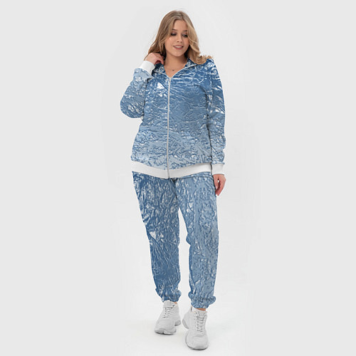 Женский костюм Налипший снег / 3D-Белый – фото 4