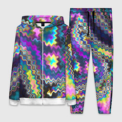 Женский костюм Абстракция переливы