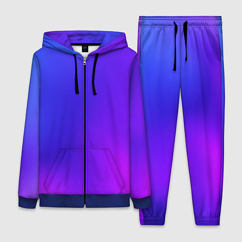 Женский костюм Color multicolored gradient / 3D-Синий – фото 1