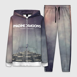 Женский 3D-костюм Imagine Dragons: Night Visions, цвет: 3D-белый