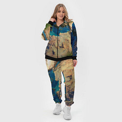 Женский 3D-костюм Земля, цвет: 3D-черный — фото 2