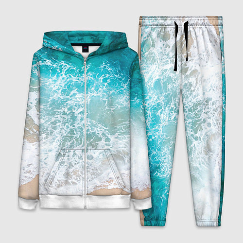 Женский костюм Берег / 3D-Белый – фото 1