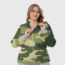 Женский 3D-костюм Хаки, цвет: 3D-меланж — фото 2