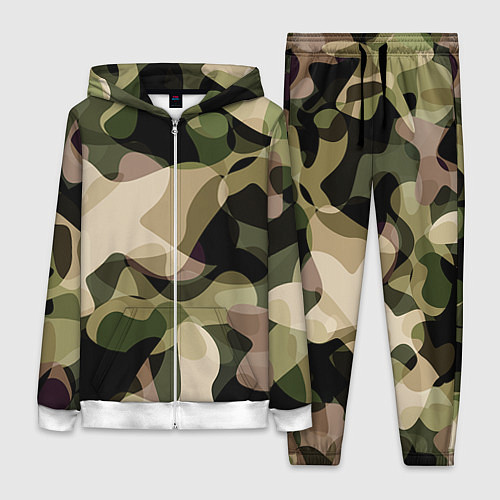 Женский костюм Камуфляж / 3D-Белый – фото 1