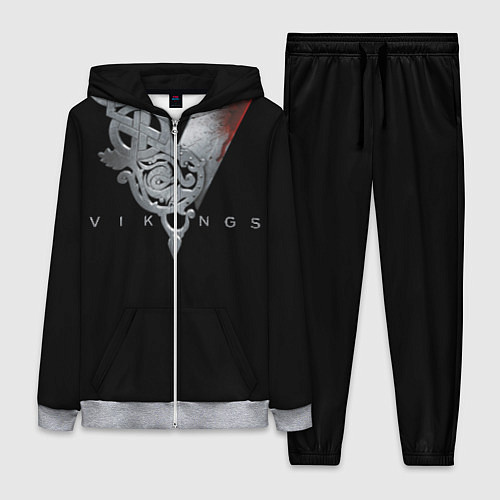 Женский костюм Vikings Emblem / 3D-Меланж – фото 1