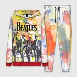 Женский 3D-костюм The Beatles: Colour Spray, цвет: 3D-красный