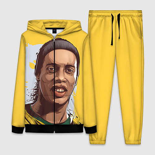 Женский костюм Ronaldinho Art / 3D-Черный – фото 1