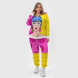 Женский 3D-костюм POP ART, цвет: 3D-белый — фото 2