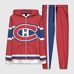 Женский 3D-костюм Montreal Canadiens, цвет: 3D-белый