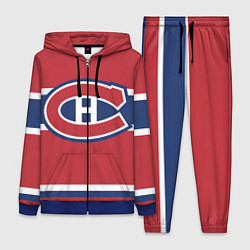 Женский 3D-костюм Montreal Canadiens, цвет: 3D-синий