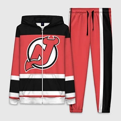 Женский 3D-костюм New Jersey Devils, цвет: 3D-белый