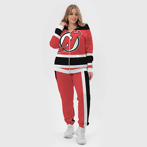 Женский костюм New Jersey Devils / 3D-Белый – фото 4