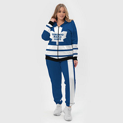 Женский 3D-костюм Toronto Maple Leafs, цвет: 3D-черный — фото 2