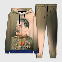 Женский 3D-костюм Иосиф Сталин, цвет: 3D-синий
