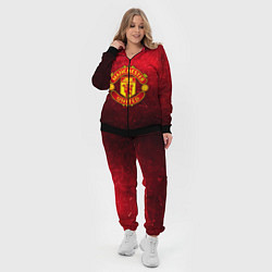 Женский 3D-костюм Манчестер Юнайтед, цвет: 3D-черный — фото 2