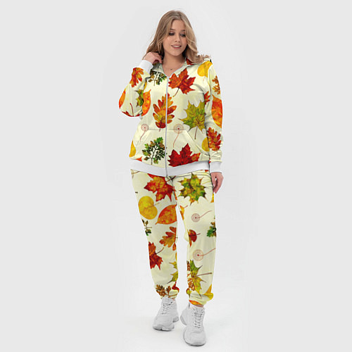 Женский костюм Осень / 3D-Белый – фото 4