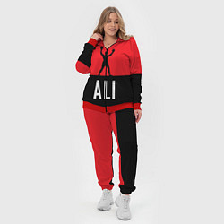 Женский 3D-костюм Ali Boxing, цвет: 3D-красный — фото 2