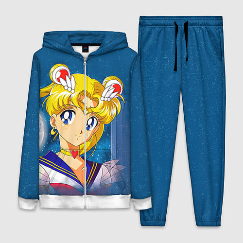 Женский костюм Сейлор Мун / 3D-Белый – фото 1