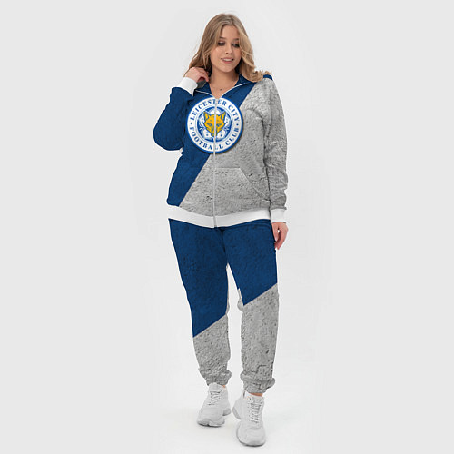 Женский костюм Leicester City FC / 3D-Белый – фото 4