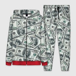 Женский костюм Банкноты