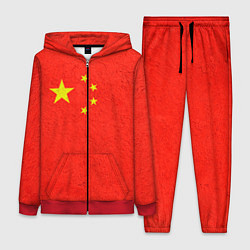 Женский 3D-костюм Китай, цвет: 3D-красный