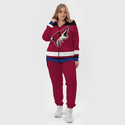 Женский 3D-костюм Arizona Coyotes, цвет: 3D-синий — фото 2