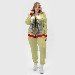 Женский 3D-костюм Имперская русь, цвет: 3D-красный — фото 2