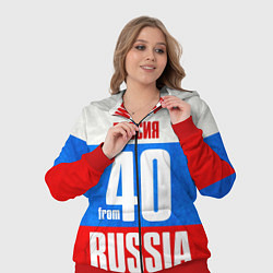Женский 3D-костюм Russia: from 40, цвет: 3D-красный — фото 2