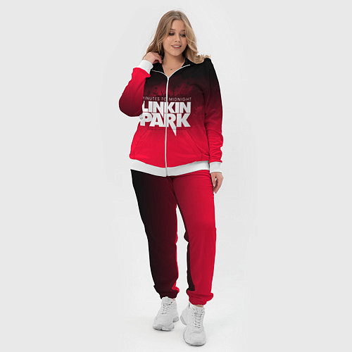 Женский костюм Linkin Park: Minutes to midnight / 3D-Белый – фото 4