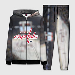 Женский 3D-костюм Washington Capitals, цвет: 3D-черный