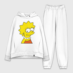 Женский костюм оверсайз Lisa Simpson