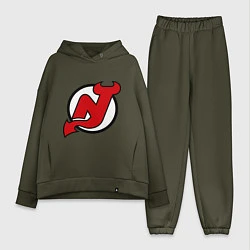 Женский костюм оверсайз New Jersey Devils