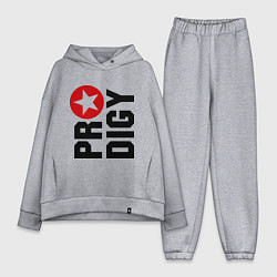 Женский костюм оверсайз Prodigy Star, цвет: меланж