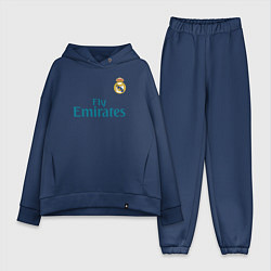 Женский костюм оверсайз Real Madrid: Ronaldo 07, цвет: тёмно-синий