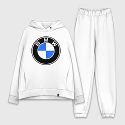 Женский костюм оверсайз Logo BMW