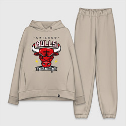 Женский костюм оверсайз Chicago Bulls est. 1966