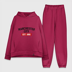 Женский костюм оверсайз FC Manchester City Est. 1880