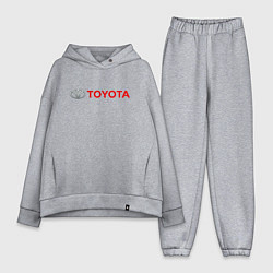 Женский костюм оверсайз TOYOTA, цвет: меланж