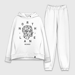 Женский костюм оверсайз Northlane: Mesmer, цвет: белый