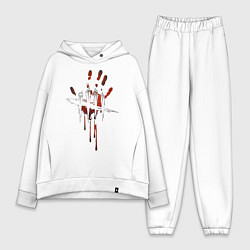 Женский костюм оверсайз Dead by Daylight, цвет: белый