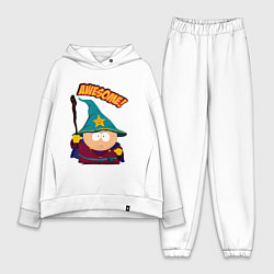 Женский костюм оверсайз CARTMAN, цвет: белый