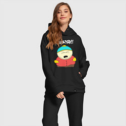 Женский костюм оверсайз South Park, Эрик Картман, цвет: черный — фото 2