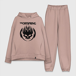 Женский костюм оверсайз THE OFFSPRING, цвет: пыльно-розовый