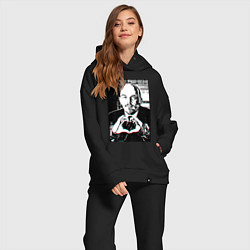 Женский костюм оверсайз Ленин Oko, цвет: черный — фото 2