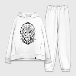 Женский костюм оверсайз Трицераптос