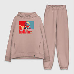 Женский костюм оверсайз Godfather logo