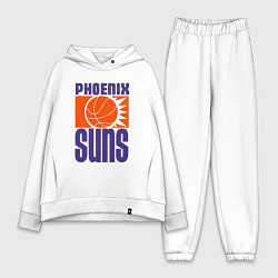 Женский костюм оверсайз Phoenix Suns, цвет: белый